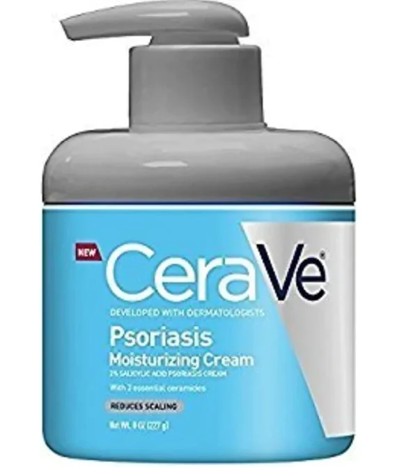 CeraVe Psoriasis Moisturizing Cream (8oz, Pack of 2)