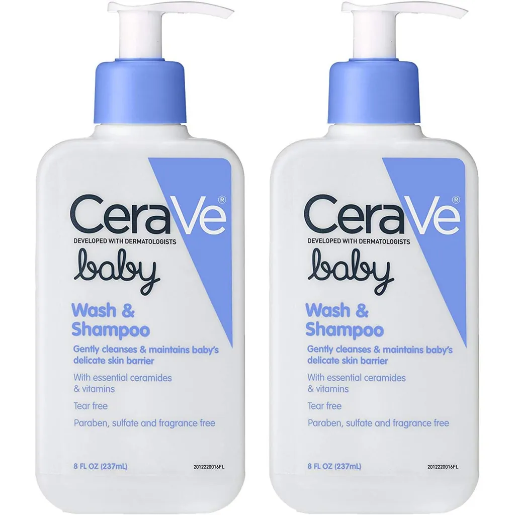 Baby Wash & Shampoo | 8 Ounce | Fragrance, Paraben, Sulfate Free Shampoo for Tear-Free Baby Bath Time (2 Pack)