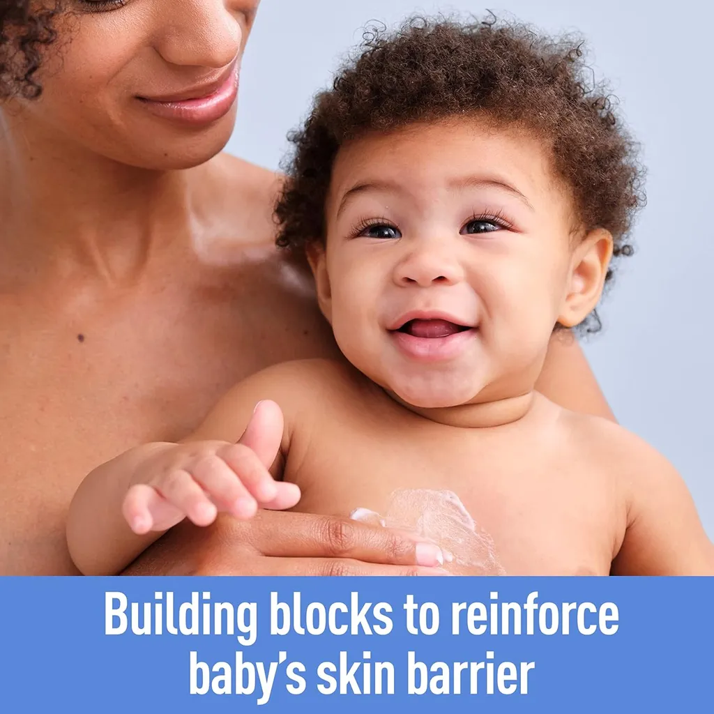 CeraVe Baby Essentials for Bath Time |Baby Wash&Shampoo, Baby Lotion & Diaper Rash Cream |Baby Gift Sets for Baby Registry|Fragrance, Paraben, Dye & Phthalates Free|8oz Shampoo+8oz Lotion+3oz Ointment - Image 5