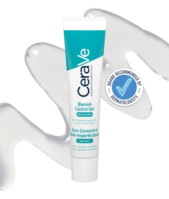 Cerave Blemish Control Gel Moisturiser With 2% Salicylic Acid & Niacinamide For Blemish-Prone Skin 40Ml