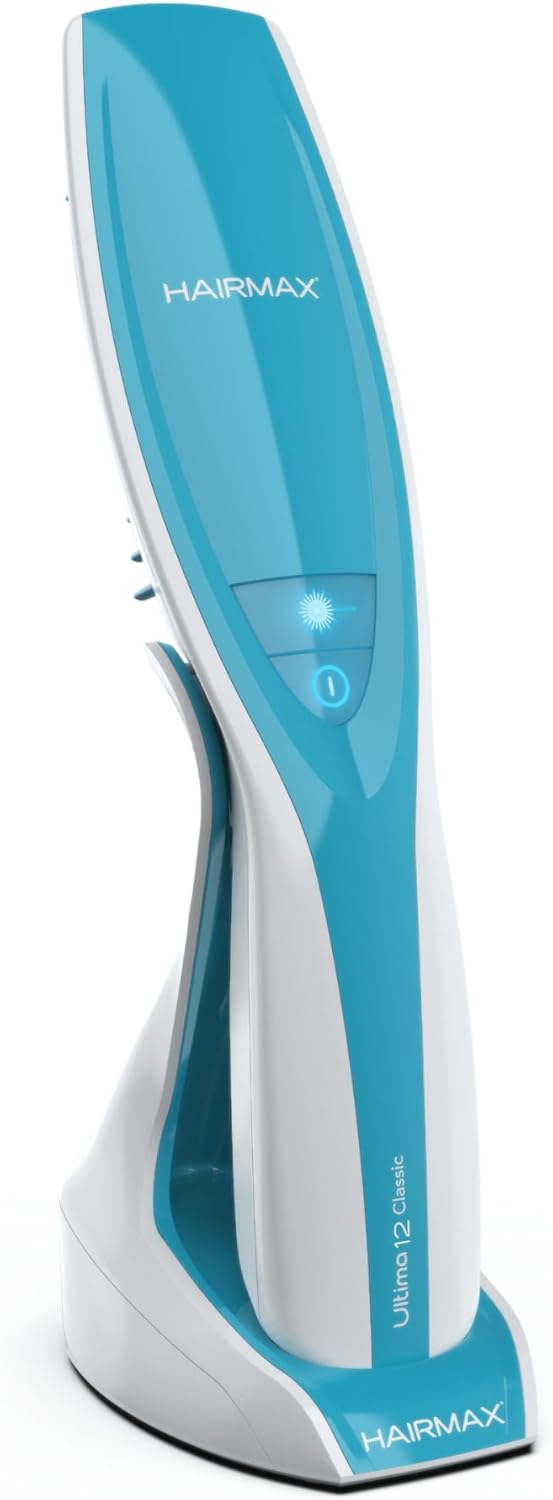 Hairmax Ultima 12 Classic LaserComb FDA Cleared Helps Stimulates Hair Growth Reverse Hair Loss Thinning Revitalize Hair Follicles Increase Density Fullness of Hair For Men Women - Image 3
