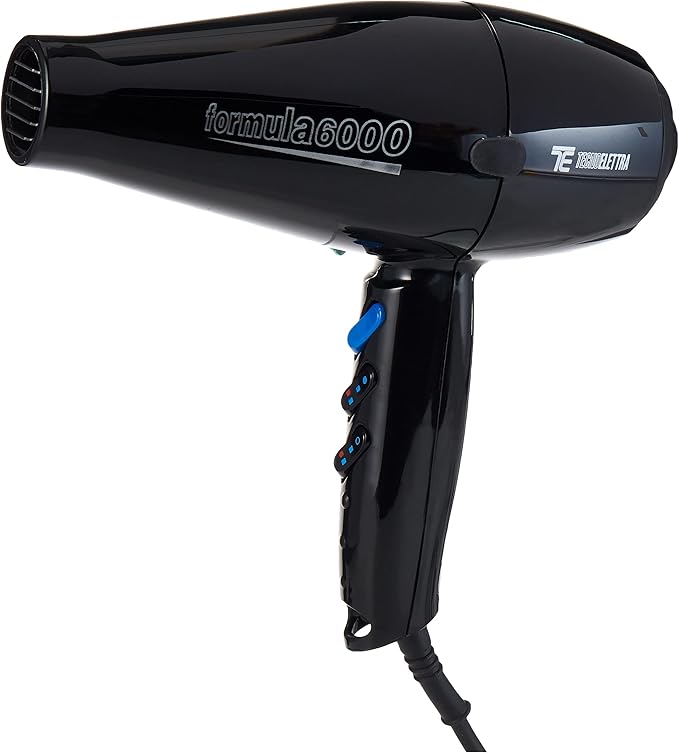 TechnoElectra 6000 Formula Hair Dryer with 3M Cord Black 2500W