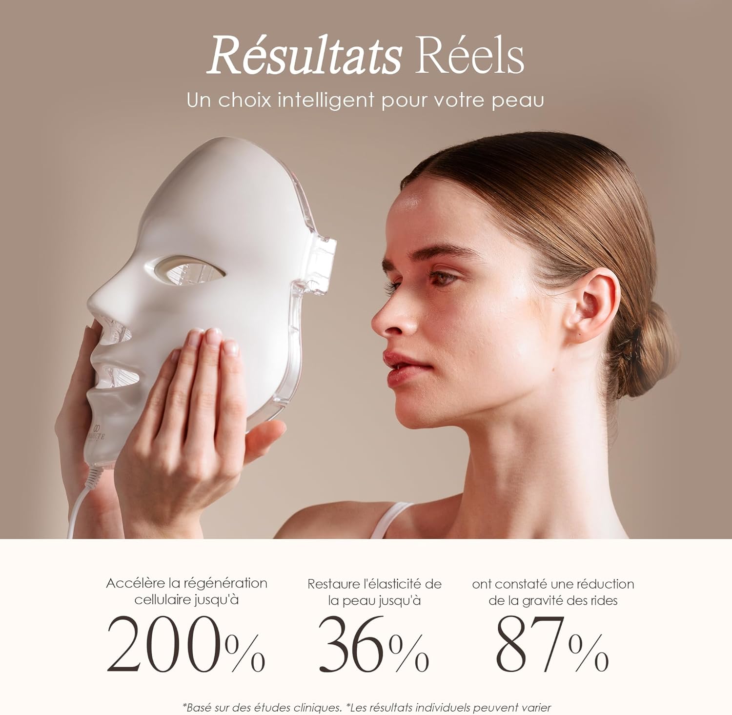 Project E Beauty Skin Rejuvenation Photonic Device 7 Colors LED Photon Light Therapy Treatment Whitening AntiAgeing Smooth Lines Facial Device - Image 5