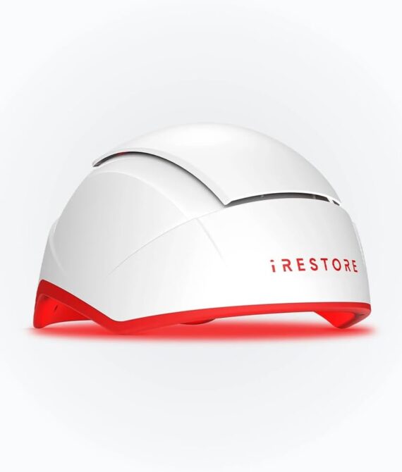 iRestore Professional FDA Cleared Laser Hair Growth Device  Red Light Therapy for Thinning Hair Receding Hairline  Balding  Laser Cap for Men  Women  DrugFree Hair Loss Treatment