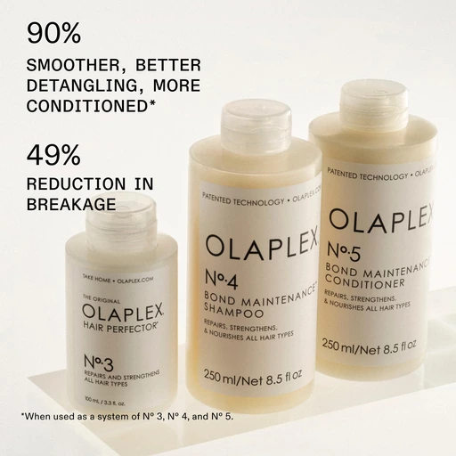 Olaplex No. 4 Bond Maintenance Shampoo, Repairs, Strengthens, & Nourishes All Hair Types, Adds Shine & Leaves Hair Feeling Soft, 8.5 fl oz - Image 3