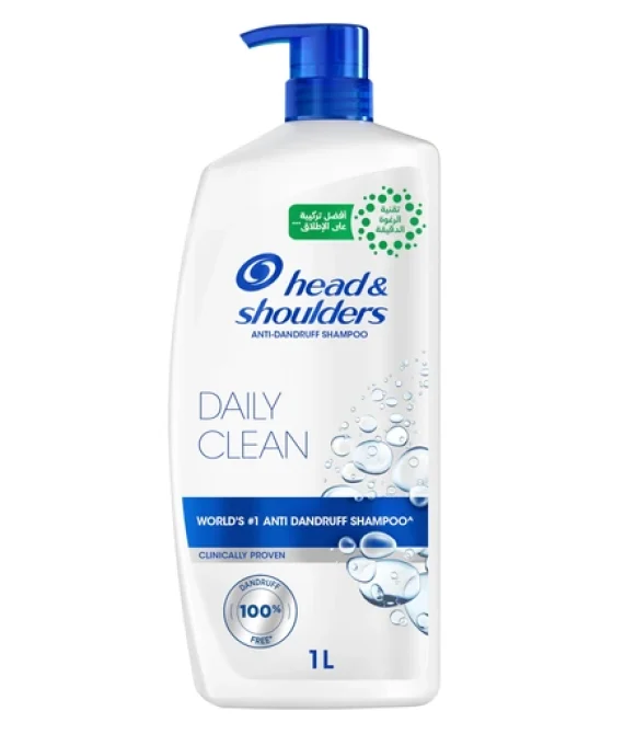 Head & Shoulders Daily Clean Anti-Dandruff Shampoo – Deep Cleansing, 1L – Nan