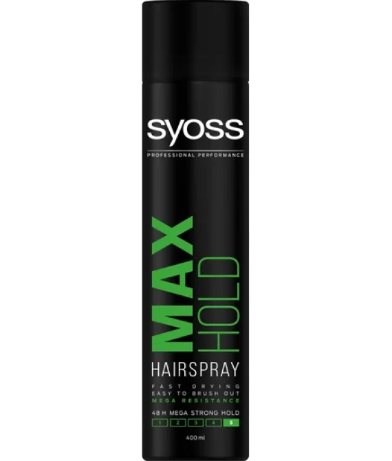 Syoss Mega Strong Hold Hair Spray, 400ml – Nan